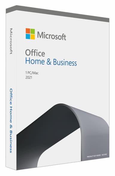 Microsoft Office Home & Business 2021 Eng Box Medialess Full version