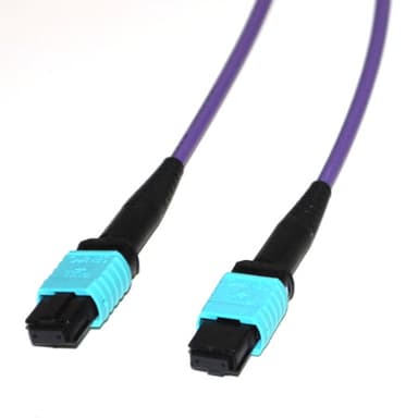 Direktronik MPO To MPO Multimode OM4 Type B Purple 3M MPO MPO OM4 3m