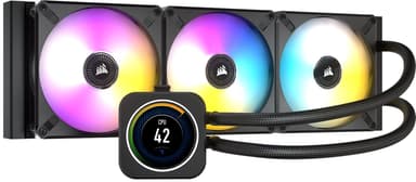Corsair Icue H150i Elite LCD Display Liquid CPU Cooler 