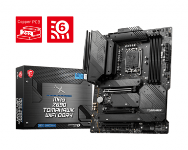 MSI MAG Z690 Tomahawk WIFI DDR4 ATX Moderkort