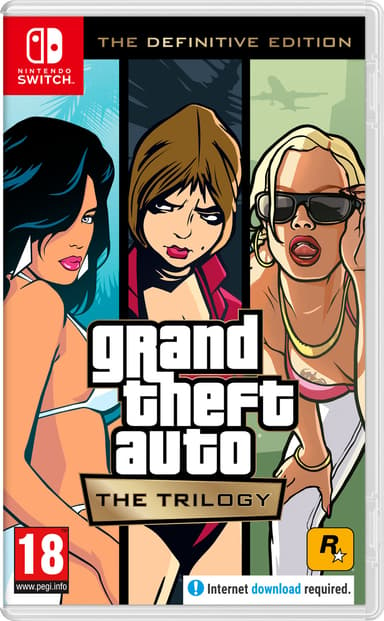 Rockstar Games Nintendo Grand Theft Auto: The Trilogy – The Definitive Edition Lopullinen Englanti Nintendo Switch 