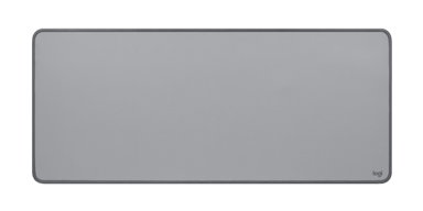 Logitech Desk Mat Studio Series Mid Grey Muismat