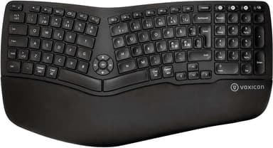 Voxicon Wireless Ergo E902 Black Trådløs Nordisk Tastatur