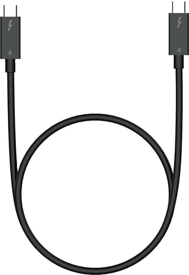 Prokord Thunderbolt 4 Certified 0.7M Black 0.7m USB-C Han USB-C Han