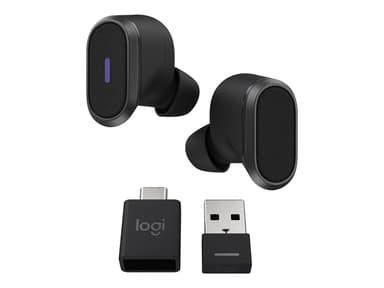 Logitech Zone True Wireless Aidosti langattomat kuulokkeet Musta