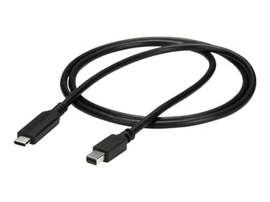 Startech USB-C to Mini DisplayPort Cable 1m USB Type-C Mini DisplayPort Musta