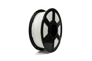 Flashforge PLA, 1,75 mm, mat, hvid, 0,5 kg 