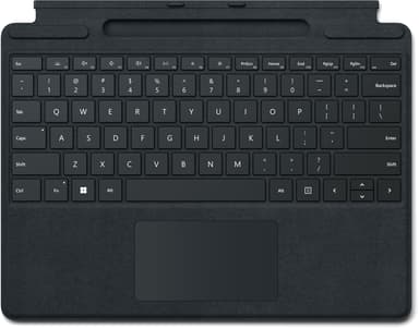 Microsoft Signature Keyboard Surface Pro 8
Surface Pro X Pohjoismainen Musta