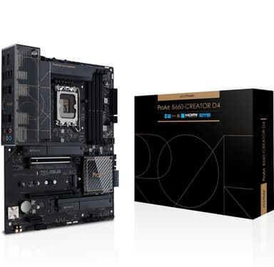 ASUS ASUS PROART B660-CREATOR D4 Intel B660 LGA 1700 ATX ATX
