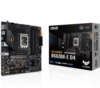 ASUS Tuf Gaming B660m-e D4 Ddr4 S-1700 Matx Mikro ATX Emolevy 
