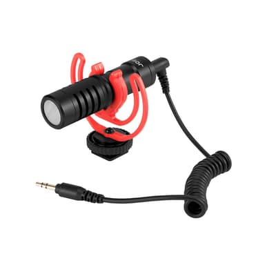 Joby Wavo Mobile 3.5mm Microphone Musta Punainen
