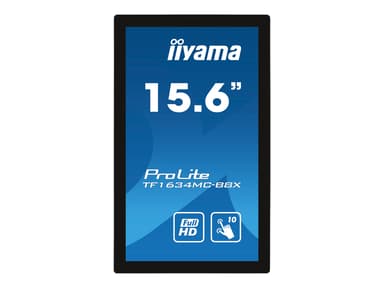 iiyama ProLite TF1634MC-B8X 15.6" Touch Open Frame FHD IPS 16:9 