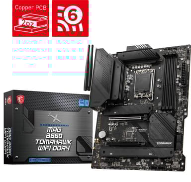 MSI MAG B660 TOMAHAWK WIFI DDR4 ATX Hovedkort