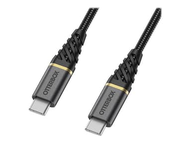 Otterbox Premium USB-C to USB-C Cable 1m Glamour-musta