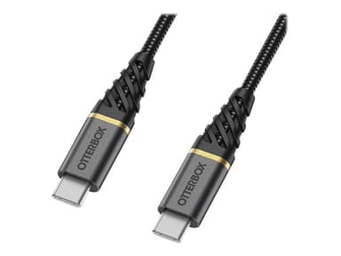 Otterbox Premium USB-C to USB-C Cable 3m Glamour-musta 