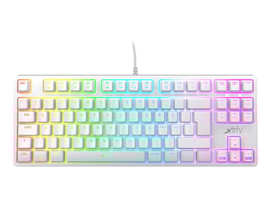 Xtrfy K4 TKL RGB Kabelansluten Nordisk