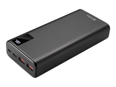 Sandberg Nødlader 20 000 mAh PD 20 watt USB-C, svart 