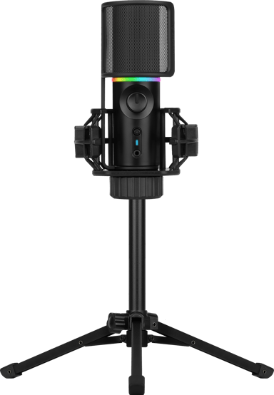 STREAMPLIFY MIC RGB mikrofon på trefot 