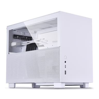 Lian-Li Q58X4 Mini-ITX PCIE 4.0 Edition White Valkoinen 