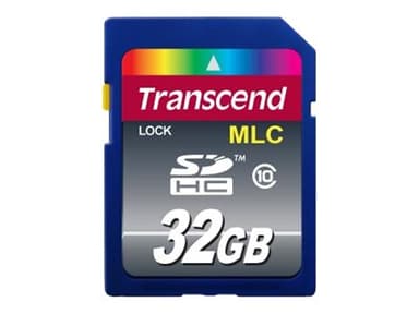 Transcend - Flash-minneskort 32GB SDHC-minneskort