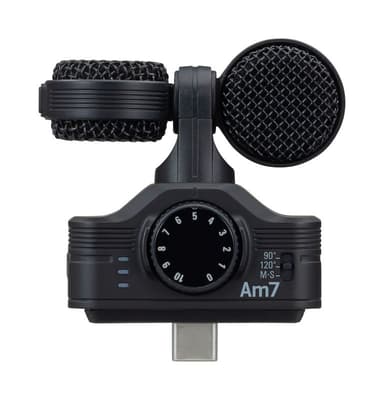 Zoom Am7 Stereo Microphone for Android Musta 