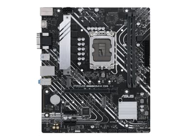 ASUS PRIME B660M-K D4 Mikro ATX Emolevy 