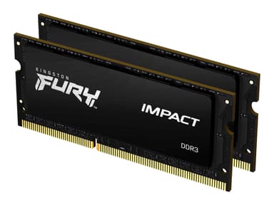 Kingston FURY Impact 16GB 1866MHz CL11 DDR3L SDRAM SO DIMM 204-pin