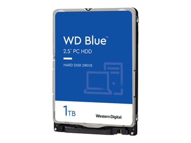 WD Blue 1TB 2.5" 5,400rpm SATA-600 