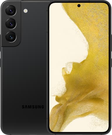 Samsung Galaxy S22 Enterprise Edition 128GB Dobbelt-SIM Fantomsvart