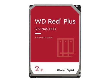 WD Red Plus 2TB 3.5" 5,400rpm SATA-600 