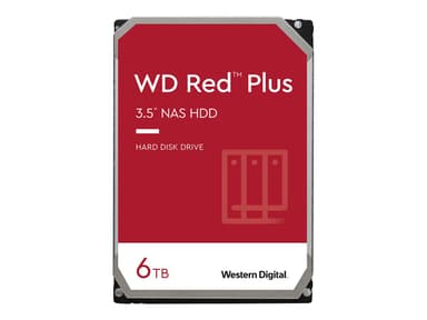 WD Red Plus 6TB 3.5" 5,400rpm SATA-600