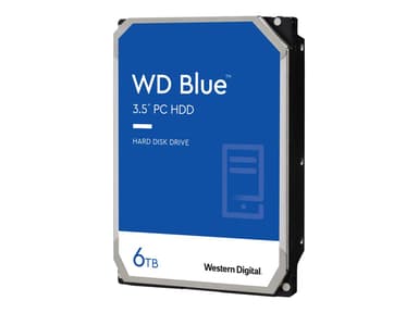 WD Blue 6Tt 3.5" 5400kierrosta/min Serial ATA-600
