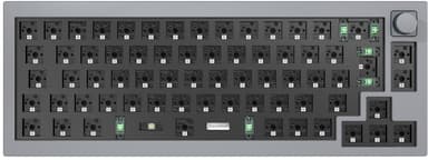 Keychron Q2 Knob Barebone Space Grey Kabling Nordisk Tastatur