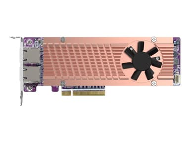 QNAP Dual M.2 2280 Pcie X8 Nvme SSD Expansion Card 