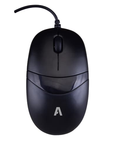 Acutek Wired Standard Mouse M20w 50-Bulk Langallinen 1,000dpi Hiiri Musta 