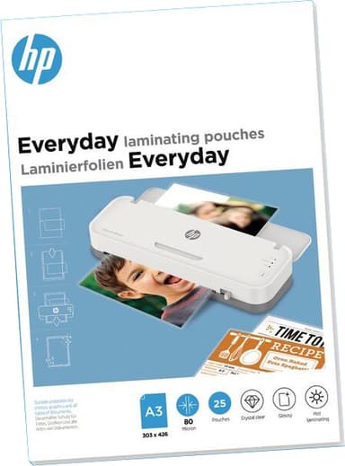 HP Everyday lamineringspåsar 80mic A3 