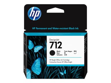 HP Inkt Zwart 712 80ml 