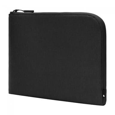 Incase Facet Sleeve Twill MacBook Pro 16 16" Kierrätetty polyesteri Musta