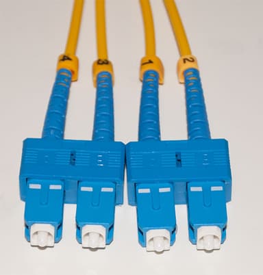 Direktronik Fiberoptisk kabel SC/UPC SC/UPC OS2 1m
