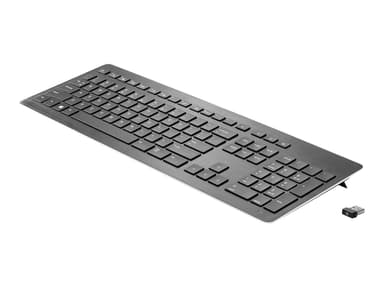 HP Wireless Premium Keyboard Trådløs Dansk/Finsk/Norsk/Svensk Tastatur Tastatur
