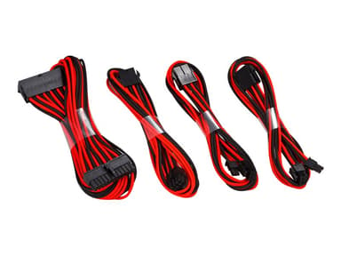 Phanteks Extension Cable Combo Röd Svart