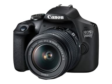 Canon EOS 2000D + 18-55 f/3.5-5.6 IS II 
