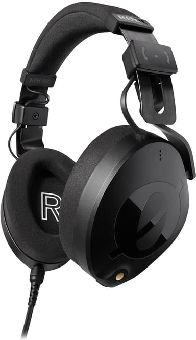 Røde Rode Nth-100 Prof. Over-ear Headphones Kuulokkeet 3,5 mm jakkiliitin 6.35 mm jack Musta