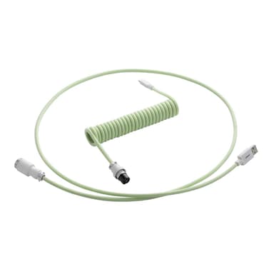 CableMod Pro Coiled Cable - Lime Sorbet 1.5m USB-C