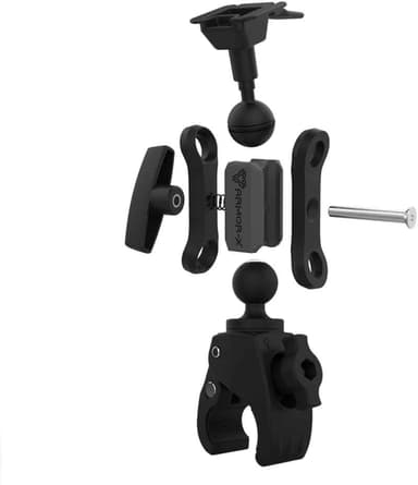 ARMOR-X Heavy-Duty Quick Release Bar Mount ONE-LOCK For Tablet 