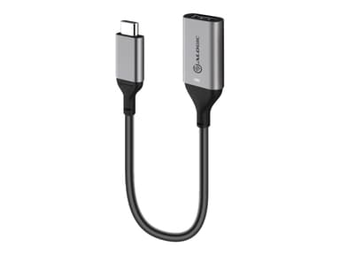 Alogic Ultra 0.15m USB-C Hane DisplayPort Hona