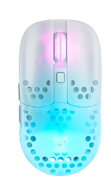 Xtrfy MZ1 Wireless RGB Rail Kabling Trådløs 19000dpi Mus Hvid