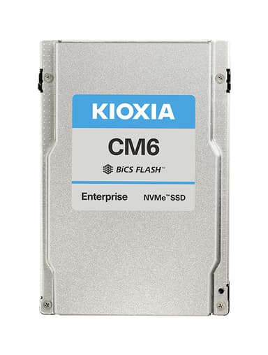 Kioxia CM6-R Series KCM61RUL15T3 SSD-levy 15360GB 2.5" PCI Express 4.0 (NVMe)