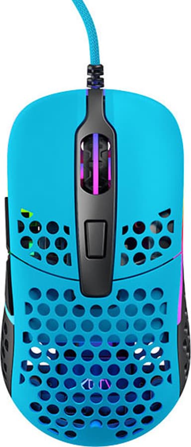 Xtrfy M42 RGB Gaming Mouse Miami Blue Kabelansluten 16,000dpi Mus Blå 