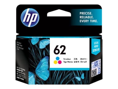 HP Blekk Farge NO.62 